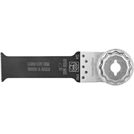 Fein – Lame de scie BIM E-Cut StarlockMax 32 mm pour bois dur et placoplâtre – Denture biseautée – 63502224210 - FEIN 1 X