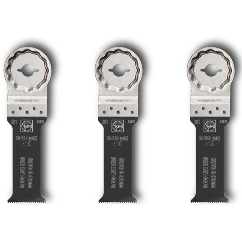 Fein - 3x E-Cut Long-Life lame de scie StarlockMax 32 mm - 63502201220