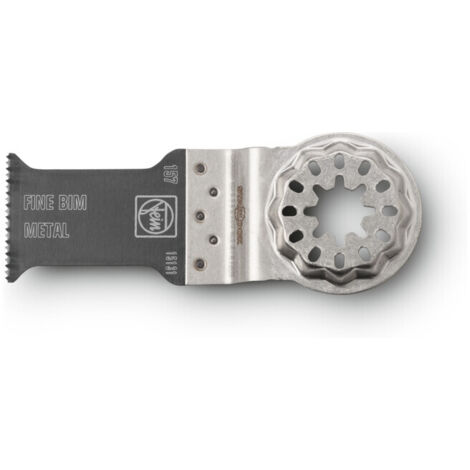 Fein – Lame de scie multifonction 10 pièces 30 mm – Bimétallique pour tôle, aluminium, cuivre, plastique renforcé – Starlock – 63502157240 - FEIN 10 X E