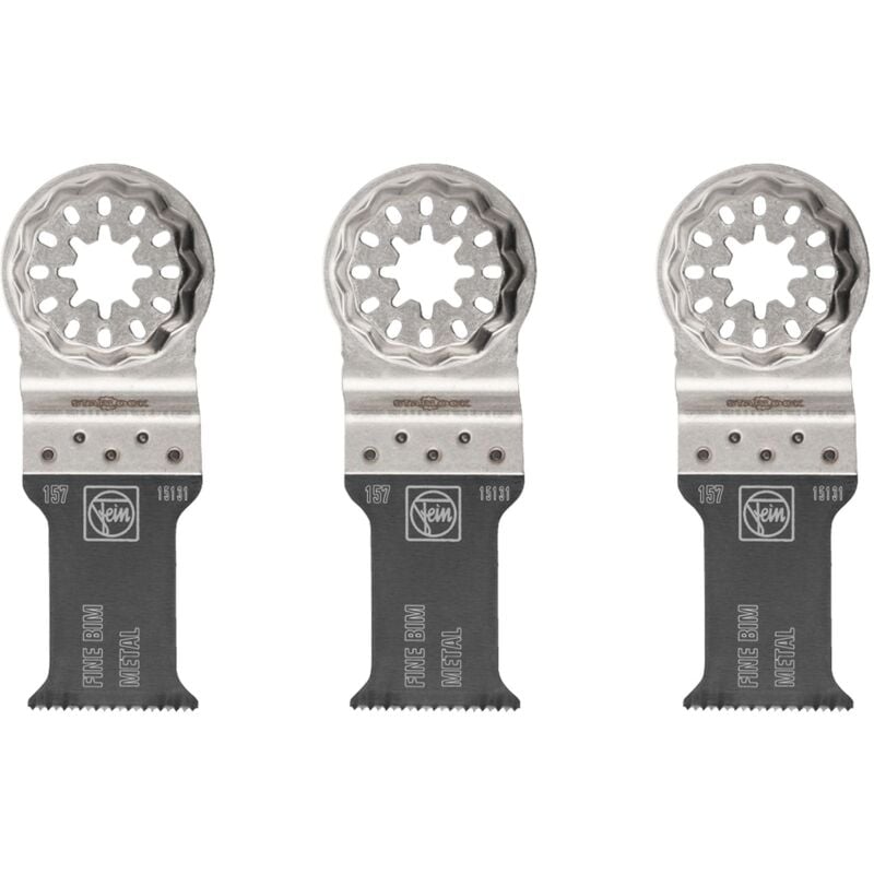 Fein - 3x E-Cut Fine Lame de scie Starlock 30 mm - 63502157220