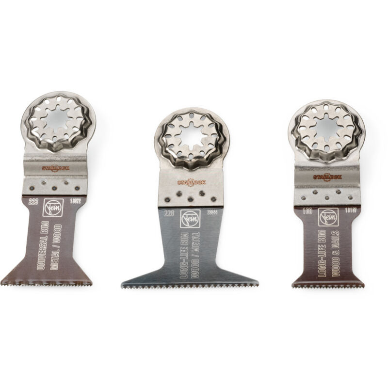 Fein - Set d'accessoires Multimaster E-Cut Combo Starlock Bois + Metal