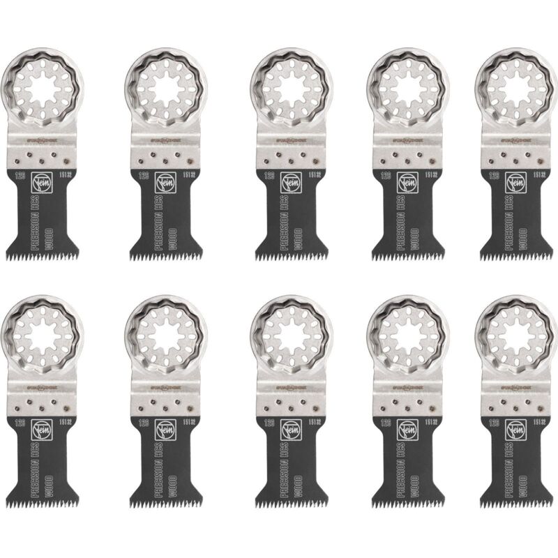 Fein - 10x lame de scie de précision E-Cut Starlock 35 mm - 63502126240