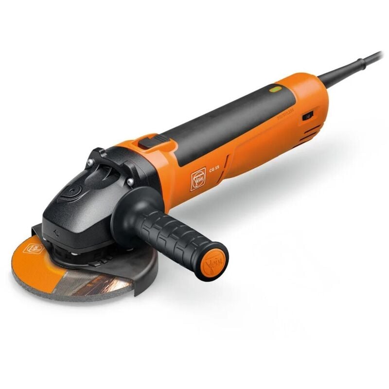 Meuleuse d'angle compacte cg 15-125 bl - 1500 w, ø 125 mm - Travaux de meulage, ébavurage ou tronçonnage - Moteur sans balais encapsulé - Système