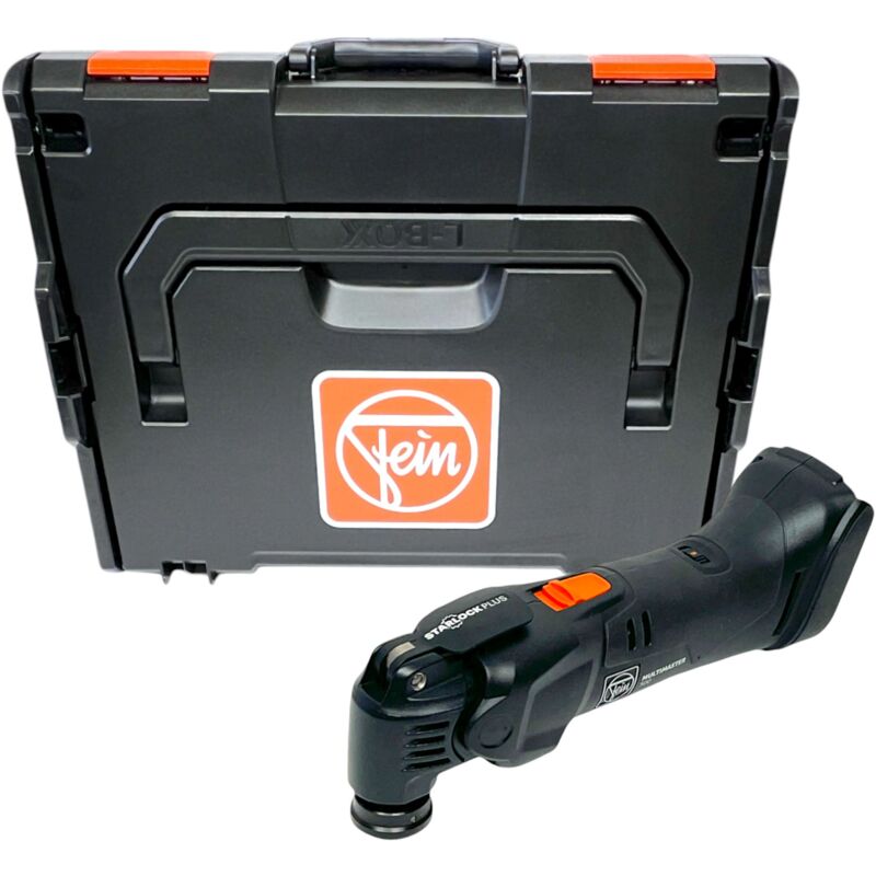 Multimaster amm 500 Plus as Outil multifonctions sans fil 18 v Starlock Plus Black Edition + L-Boxx - sans batterie, ni chargeur - Fein