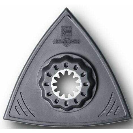 Fein – Plateaux de ponçage triangulaires extra plats 80mm – 2 pièces Starlock pour bois dur – 63806142220