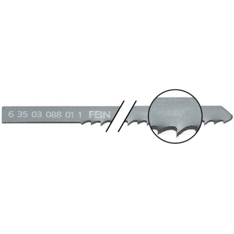Image of No Brand - Fein Sägeblätter 5er Pack, Länge 100 mm, Zahnabstand 3,0 mm 5 Stk