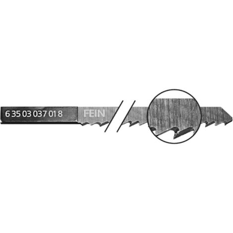 Fein Sägeblätter 5er Pack, Länge 88 mm, Zahnabstand 3,0 mm 5 Stk