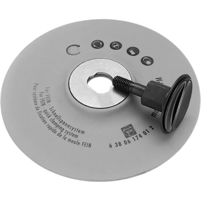 Image of Fein - Elastischer Schleifteller mit Spanneinheit ø 180 mm - 63806174028