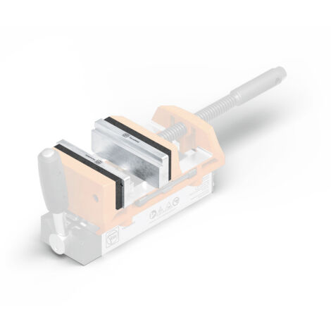 Fein Schutzbackenpaar (B) Blank 110 mm Aluminium (FEIN VersaMAG)  - 30240476010