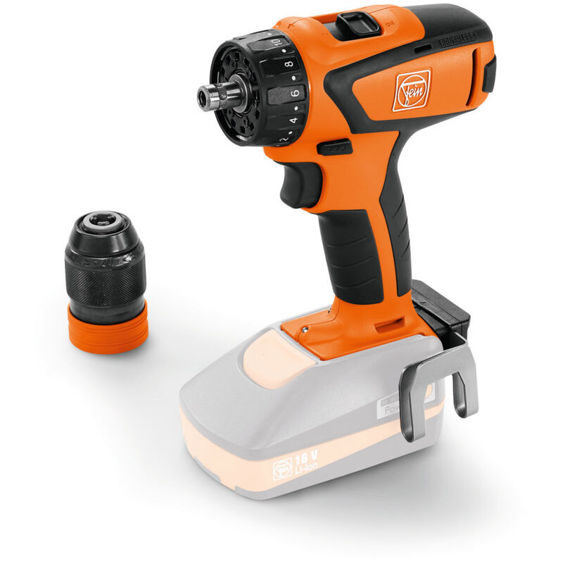 Perceuse visseuse ASCM 18V QSW Select FEIN - sans batterie ni chargeur - en coffret - 71161264000