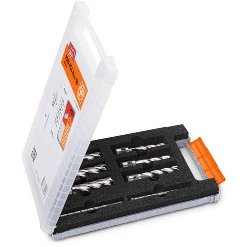 Fein - Kit de carrotage Best Of 8 pièces d. 12-22 mm hss profondeur de coupe 50 mm Weldon