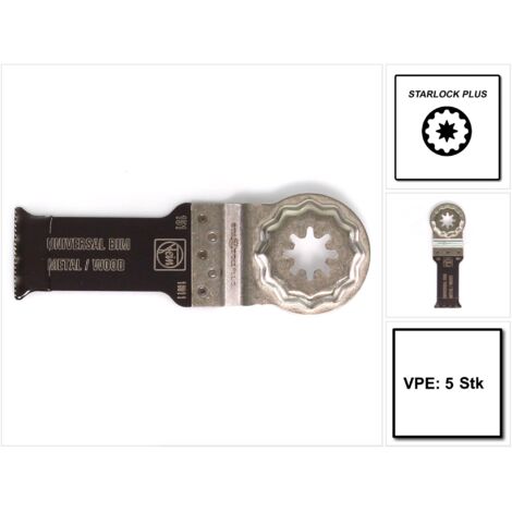 FEIN Universal Sägeblatt Starlock Plus E-Cut BIm 60x28mm VE=5 Stk.