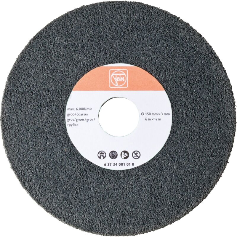 Image of Vliesscheibe Dicke 6 mm Ausführung grob - 63734002010 - Fein