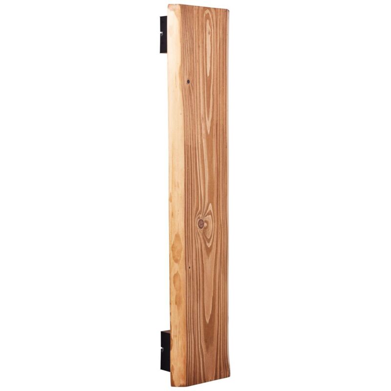 Lampe, applique murale led or fin 100cm pin teinté, 1x led intégrée, 8.5W led intégrée, (870lm, 3000K), bois issu de la foresterie durable (fsc)