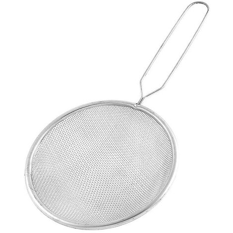 Feinmaschiges Sieb, Ölsieb, Siebschaufel, 12 cm Durchmesser