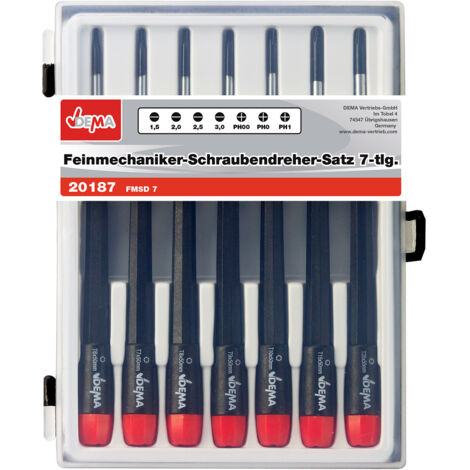 Feinmechaniker-Schraubendreher-Satz T6-T20 7 teilig