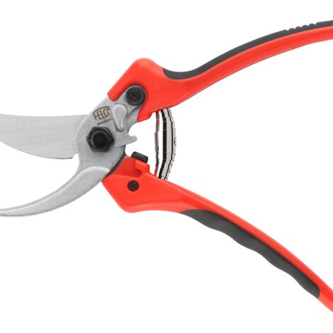 FELCO 171L Sécateur de jardin bypass pour mains droitières moyennes – Coupe précise 20 mm – Lame acier trempé chromé – Manche ergonomique léger PU/TPR – Fabriqué en Suisse