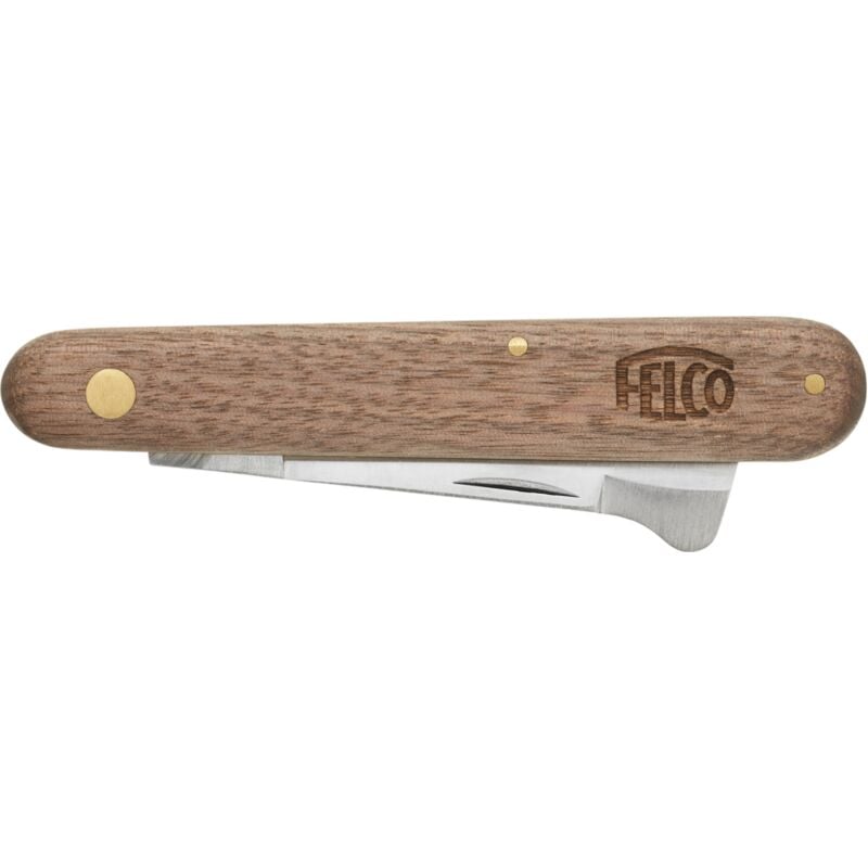 Felco - 512 : Couteau à bourgeonner et greffer professionnel - Lame de précision 105mm - Outil spécialisé pour horticulteurs et pépiniéristes