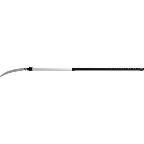FELCO 682 – Scie d'élagage télescopique, lame incurvée 330 mm, géométrie unique des dents, longueur jusqu'à 3,4 m, légère et durable