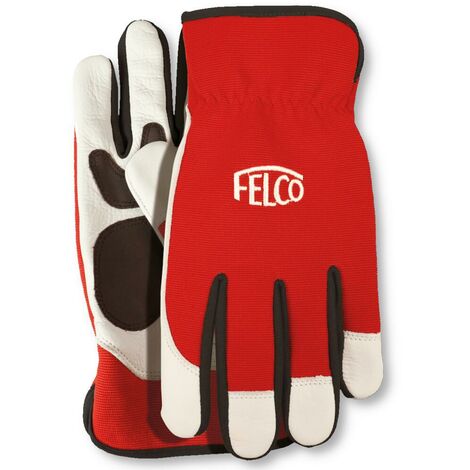 FELCO 702 Arbeitshandschuhe Größe S aus Rindsleder Schnittarbeiten Rebstöcken