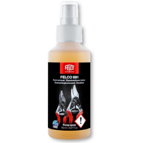 FELCO 981 Harzlöser Spray 110 ml Profi beseitigt Harzrückstände Harzentferner
