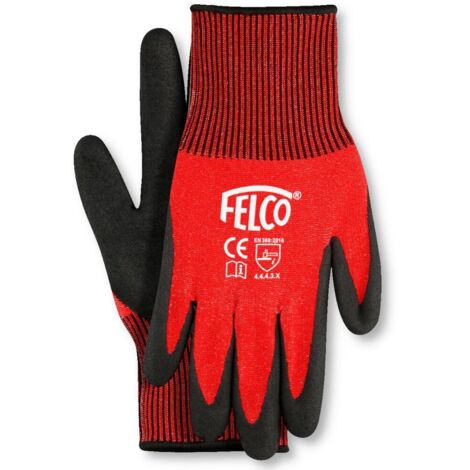 Felco Arbeitshandschuhe gestrickt mit Nitrilbeschichtung Größe M