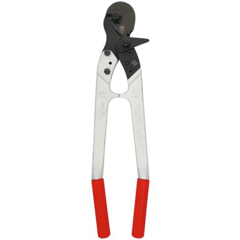 FELCO Coupe-câbles n° C108 (Diamètre 8 mm, argent/rouge, 35 x 15 x 5 cm) FELCO C108