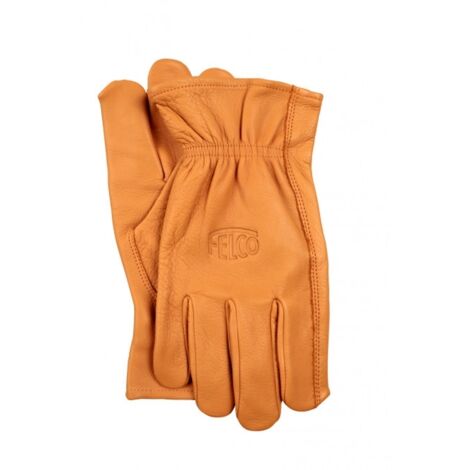 FELCO Gants de jardinage en cuir 703XL (taille XL, cuir de vachette résistant aux perforations, gants de jardinage pour travaux de taille) FELCO 703XL