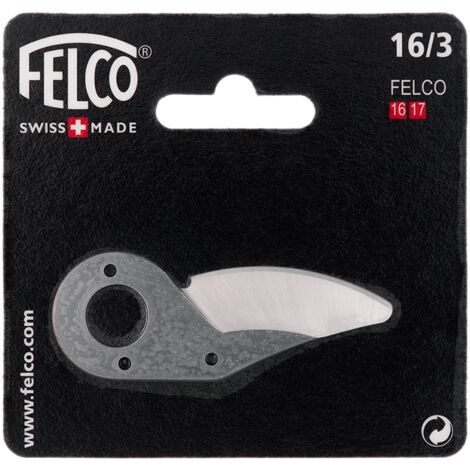 FELCO Lame de rechange 16/3 (pour FELCO 16, 17 sécateur, lame de rechange, emballage individuel), couleur argent FELCO 16/3
