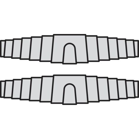 FELCO Ressorts de rechange 30/91 (pack de 2, nickelés, pour sécateurs & cisailles, 7x7.5x1 cm) FELCO 30/91