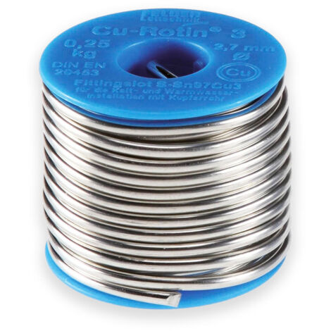 FELDER Fittinglot / Lötzinn Cu-Rotin®3 Ø 2,7 mm - 250g-Spule - 149727201