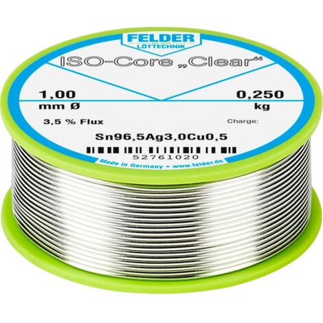 Felder Löttechnik ISO-Core Clear 1 mm trasparente