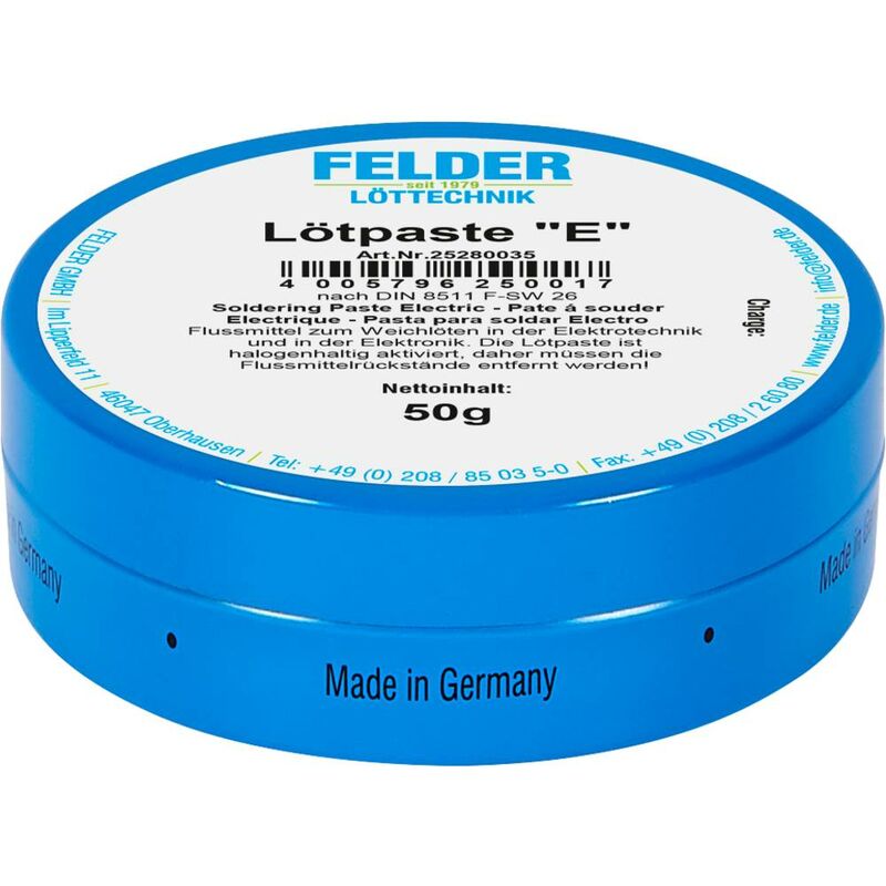 Image of Felder Löttechnik - ISO-Flux e Pasta saldante Contenuto 1 pz.
