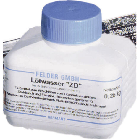 Felder ZD 250 Lötwasser Inhalt 250 g F-SW 11