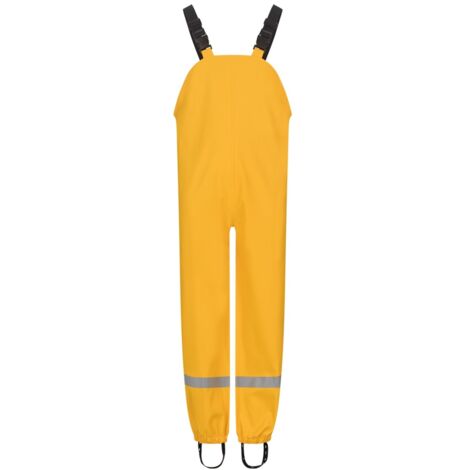Feldtmann Craftland Kinder-Regenlatzhose BERIT 26474 Gr. 86/92 gelb