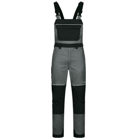 Feldtmann Elysee Multinorm-Latzhose ORRUSTI 23391 Gr. 50 grau/schwarz