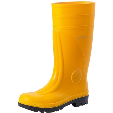 Feldtmann PVC Sicherheitsgummistiefel EUROBOOT 35364 S5 SRA Gr. 40 gelb