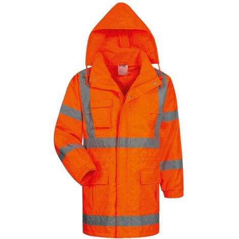 Feldtmann Safestyle Warnschutz-Jacke NILS 23525 Gr. 4XL leuchtorange