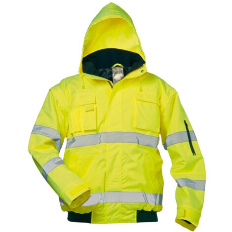 Feldtmann Safestyle Warnschutz-Pilotenjacke Roland Gr. 5XL gelb
