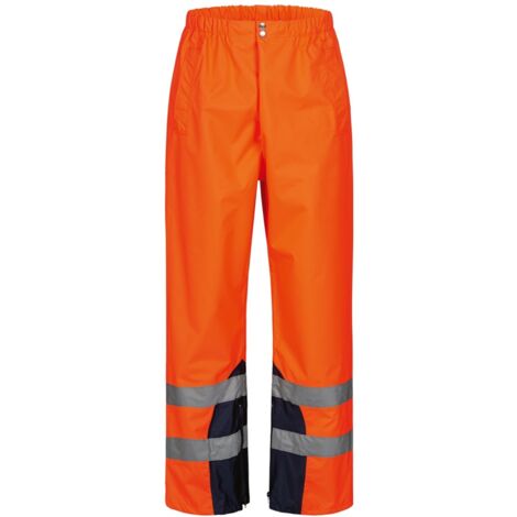 Feldtmann Safestyle Warnschutz-Regenbundhose Matula Gr. 4XL orange