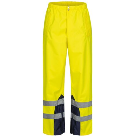 Feldtmann Safestyle Warnschutz-Regenbundhose Renz Gr. 4XL gelb