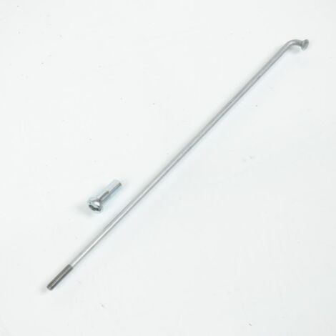 Felgenspeiche aus verzinktem Stahl l180mm x Ø3mm Winkel 90° Pitch