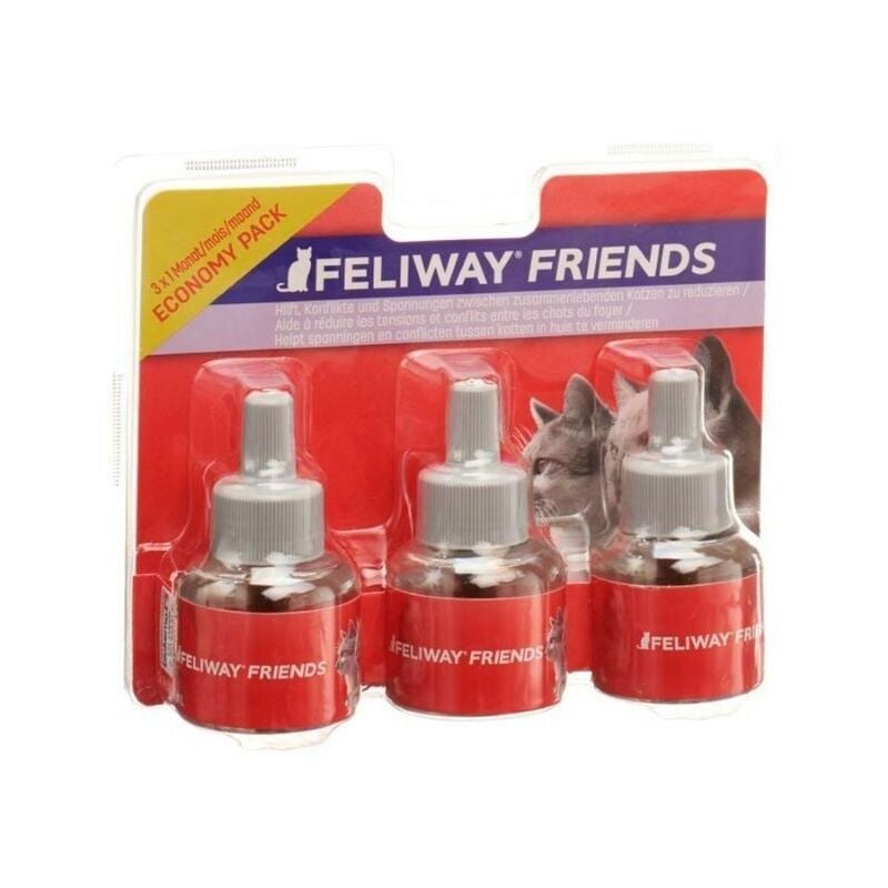 

FELIWAY tranquilizante para grupos de gatos recambio pack 3