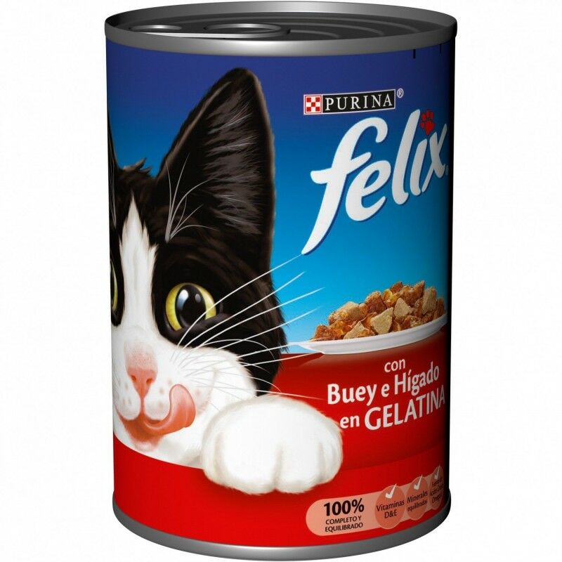 FELIX bœuf et foie, pack d'épargne 24x400 gr