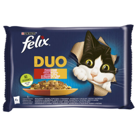 FELIX FANTASTIC DUO MP Fleisch 4x85g = 340g