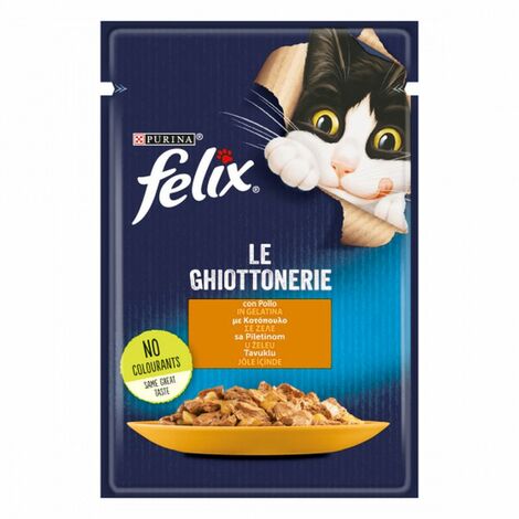 Felix Le Ghiottonerie in Gelatina busta 85gr Pollo