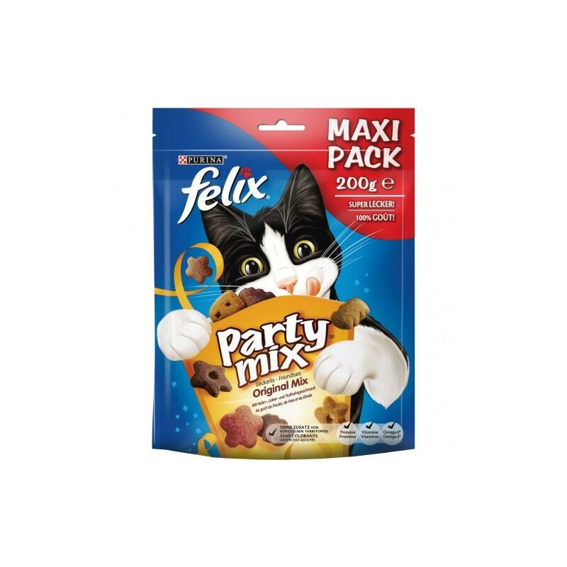 

PARTY MIX Original Maxi Pack Snack gato 200gr - Felix