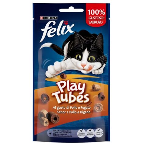 Felix Play Tubes Pollo e Fegato 50gr