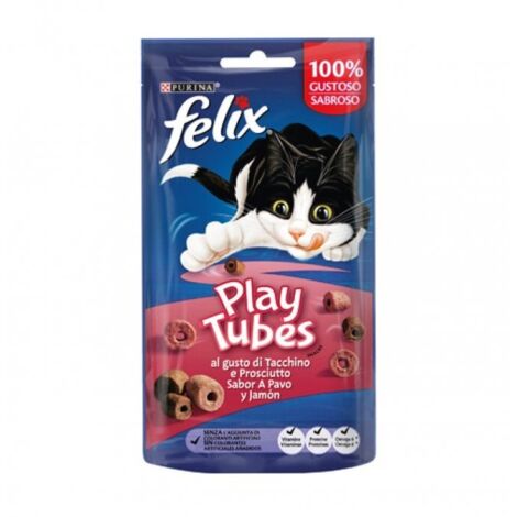Felix playtubes tacchino e prosciutto 50 g