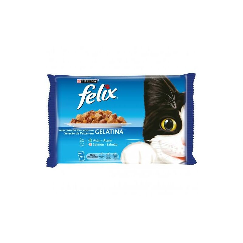 

FELIX Selección de Pescados en gelatina Pack surtido (4x100g)